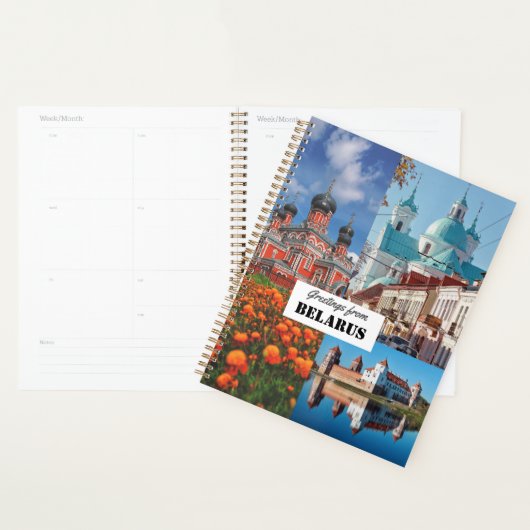 Wit-Rusland Groetings Natuur Architectuur Grodno M Planner (Display)