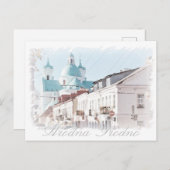 Wit-Rusland Hrodna Grodno Architectuur Ansichtkaar Briefkaart (Voorkant / Achterkant)