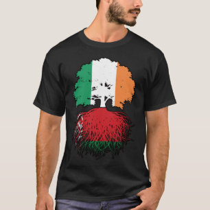 Wit-Rusland - Iers Iers - Boom Roots - vlag T-shirt