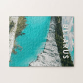 Wit-Rusland Illustratie Reizen Art Vintage Legpuzzel (Horizontaal)