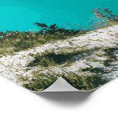 Wit-Rusland Illustratie Reizen Art Vintage Poster (Hoek)