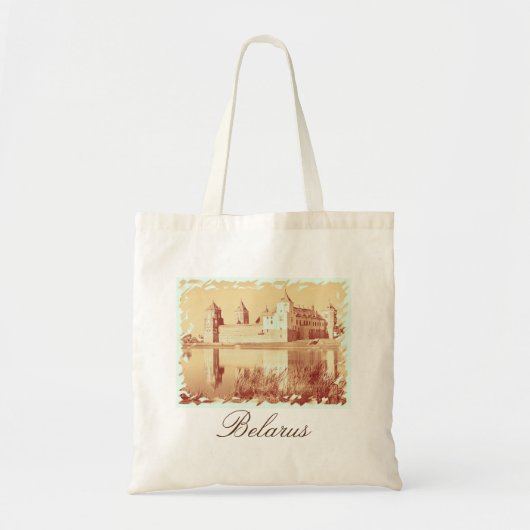 Wit-Rusland Kasteel van Mir Architectuur Schoudert Tote Bag (Voorkant)