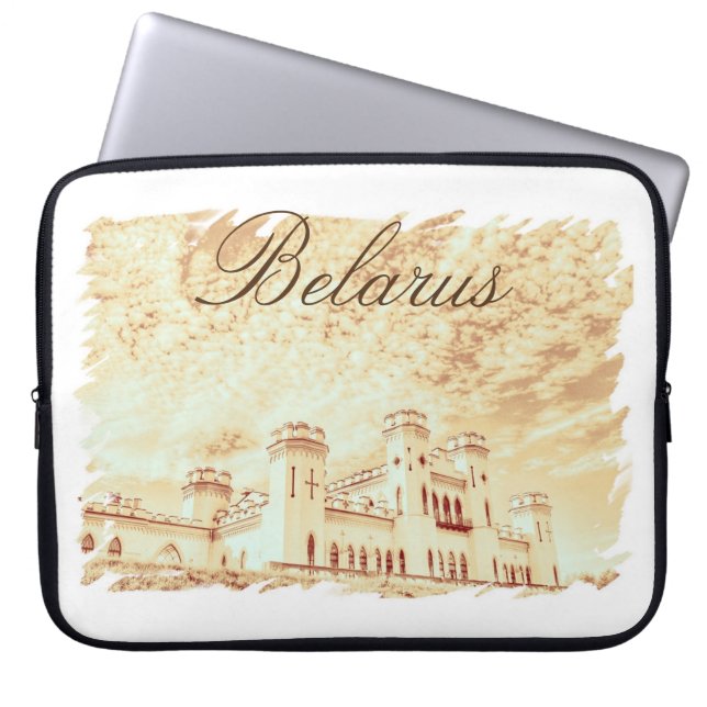 Wit-Rusland Kosava Architectuur Laptop Sleeve Hoes (Voorkant)
