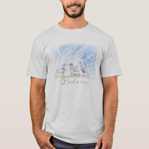 Wit-Rusland Kosava Paleis Architectuur T-shirt Top