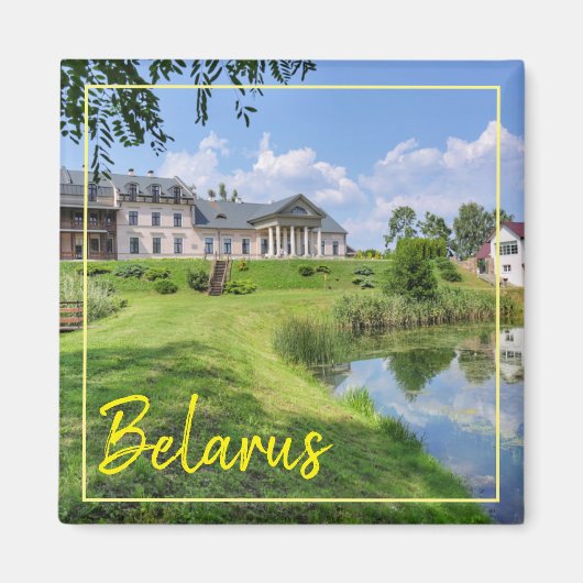 Wit-Rusland Landschap Architectuur Magneet (Voorkant)