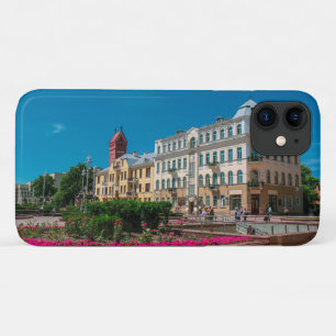 Wit-Rusland Minsk М н к Architectuur iPhone 11 Hoe Case-Mate iPhone Case