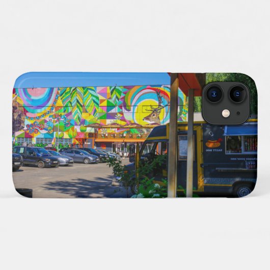 Wit-Rusland Minsk М н к Architectuur iPhone 11 Hoe Case-Mate iPhone Case (Achterkant (horizontaal))