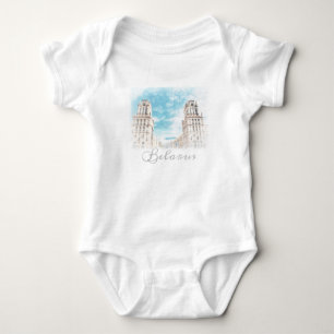 Wit-Rusland Minsk Architectuur Baby Bodypakje Romper