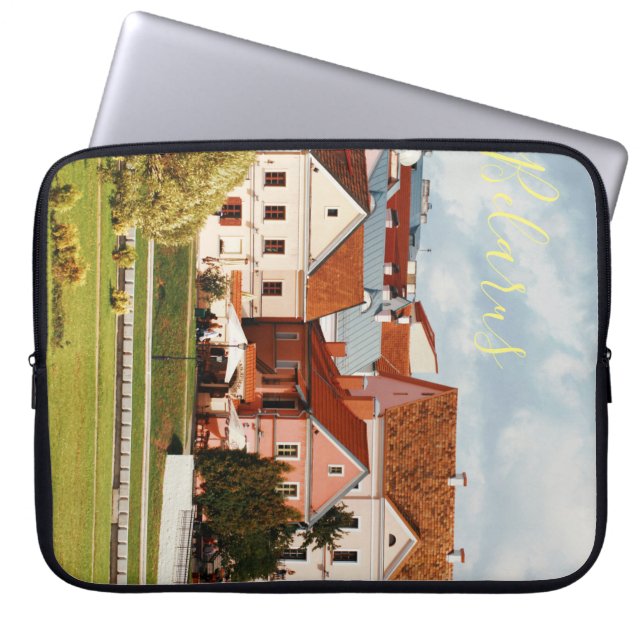 Wit-Rusland Minsk Architectuur Computer Laptop Sle Sleeve (Voorkant)