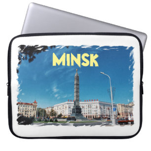 Wit-Rusland Minsk Architectuur Laptop Hoes Deksel