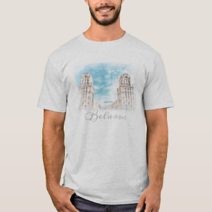 Wit-Rusland Minsk Architectuur T-shirt top