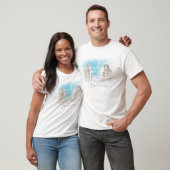 Wit-Rusland Minsk Architectuur T-shirt top (Unisex)