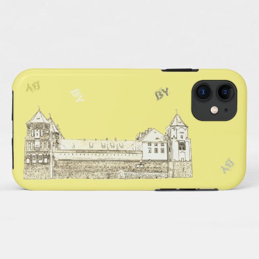 Wit-Rusland Mir Castle МйискArchitectuur Case-Mate iPhone Case (Achterkant (horizontaal))