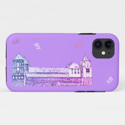 Wit-Rusland Mir Castle МйискArchitectuur Case-Mate iPhone Case (Achterkant (horizontaal))