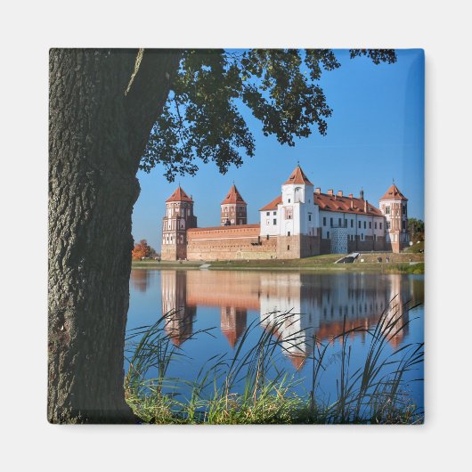 Wit-Rusland Mir Castle Architecture Natuur Magnet (Voorkant)