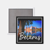Wit-Rusland Mir Castle Architecture Natuur Magnet (Voorkant / Achterkant)