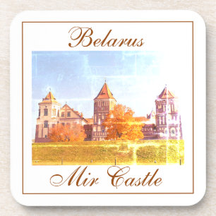 Wit-Rusland Mir Castle Architecture Natuur Onderze Bier Onderzetter