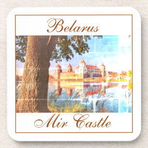 Wit-Rusland Mir Castle Architecture Natuur Onderze Bier Onderzetter