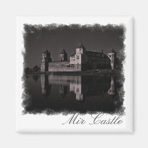 Wit-Rusland Mir Castle Architecture Painting Magne Magneet