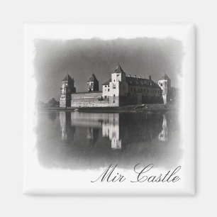 Wit-Rusland Mir Castle Architecture Painting Magne Magneet