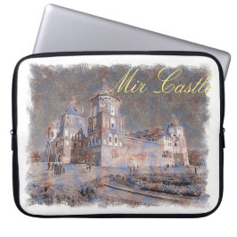Wit-Rusland Mir Castle Architectuur Laptop Sleeve