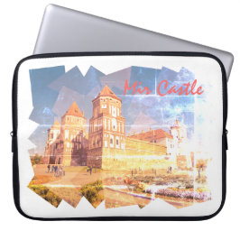 Wit-Rusland Mir Castle Architectuur Laptop Sleeve