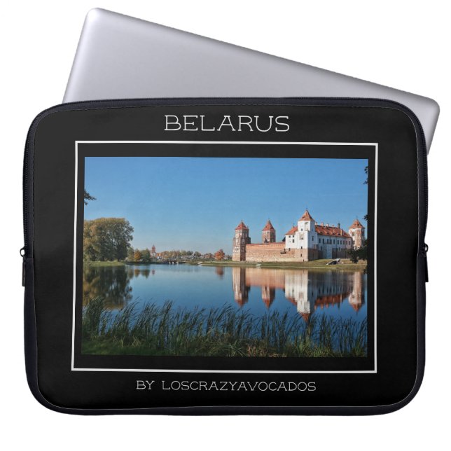 Wit-Rusland Mir Castle Architectuur Laptop Sleeve (Voorkant)