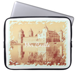 Wit-Rusland Mir Castle Architectuur Laptop Sleeve