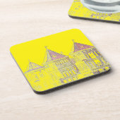 Wit-Rusland Mir Kasteel Architectuur Bier Onderzetter (Linkerzijde)