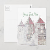 Wit-Rusland Mir Kasteel Architectuur Briefkaart (Voorkant / Achterkant)