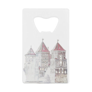 Wit-Rusland Mir Kasteel Architectuur Creditkaart Flessenopener