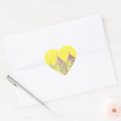 Wit-Rusland Mir Kasteel Architectuur Hart Sticker (Envelop)