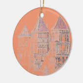 Wit-Rusland Mir Kasteel Architectuur Keramisch Ornament (Links)