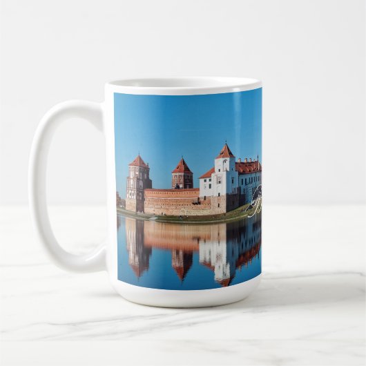 Wit-Rusland Mir Kasteel Architectuur Mok Beker (Links)