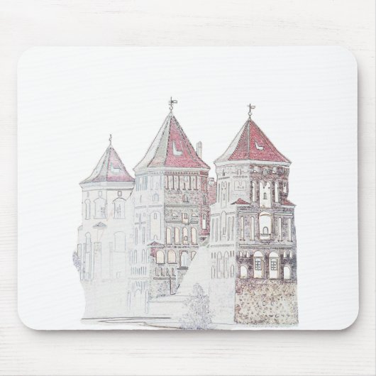 Wit-Rusland Mir Kasteel Architectuur Muismat (Voorkant)