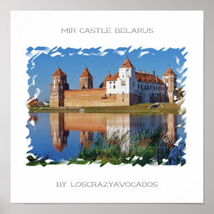 Wit-Rusland Mir Kasteel Architectuur Natuur Poster