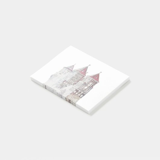 Wit-Rusland Mir Kasteel Architectuur Post-it® Notes (Schuin)