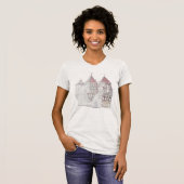 Wit-Rusland Mir Kasteel Architectuur T-shirt (Voorkant volledig)