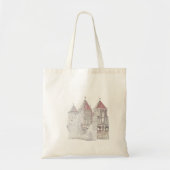 Wit-Rusland Mir Kasteel Architectuur Tote Bag (Voorkant)