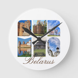 Wit-Rusland Mir Kasteel Architectuur Wandklok