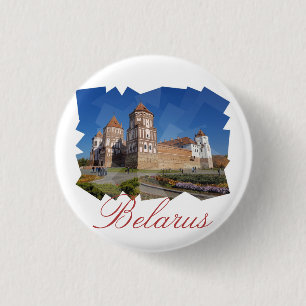 Wit-Rusland Mir Kasteelarchitectuur Button Pin