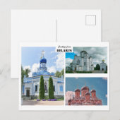 Wit-Rusland Natuur Architectuur Briefkaart (Voorkant / Achterkant)