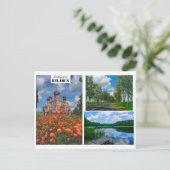 Wit-Rusland Natuur Architectuur Briefkaart (Staand voorkant)