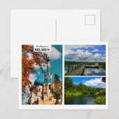 Wit-Rusland Natuur Architectuur Briefkaart (Voorkant / Achterkant)