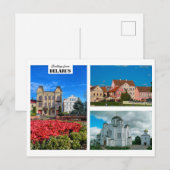 Wit-Rusland Natuur Architectuur Briefkaart (Voorkant / Achterkant)