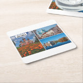 Wit-Rusland Natuur Architectuur Onderzetter (Schuin)