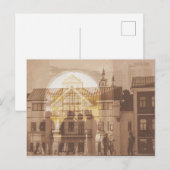 Wit-Rusland - Nesvizh Cityscape Architecture Briefkaart (Voorkant / Achterkant)