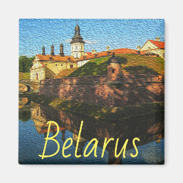 Wit-Rusland Nesvizh Paleis Architectuur Natuur Mag Magneet