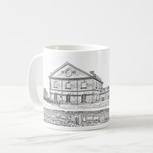Wit-Rusland Orsja Architectuur Koffiemok (Voorkant links)