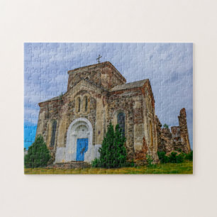 Wit-Rusland Oude Kerk van Biahoml Ruins Legpuzzel